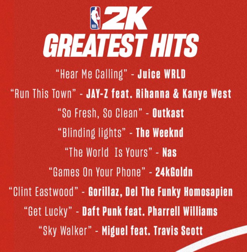 2KIntel's tweet image. 2K added more Nostalgic Tracks for Season 3 #NBA2K26