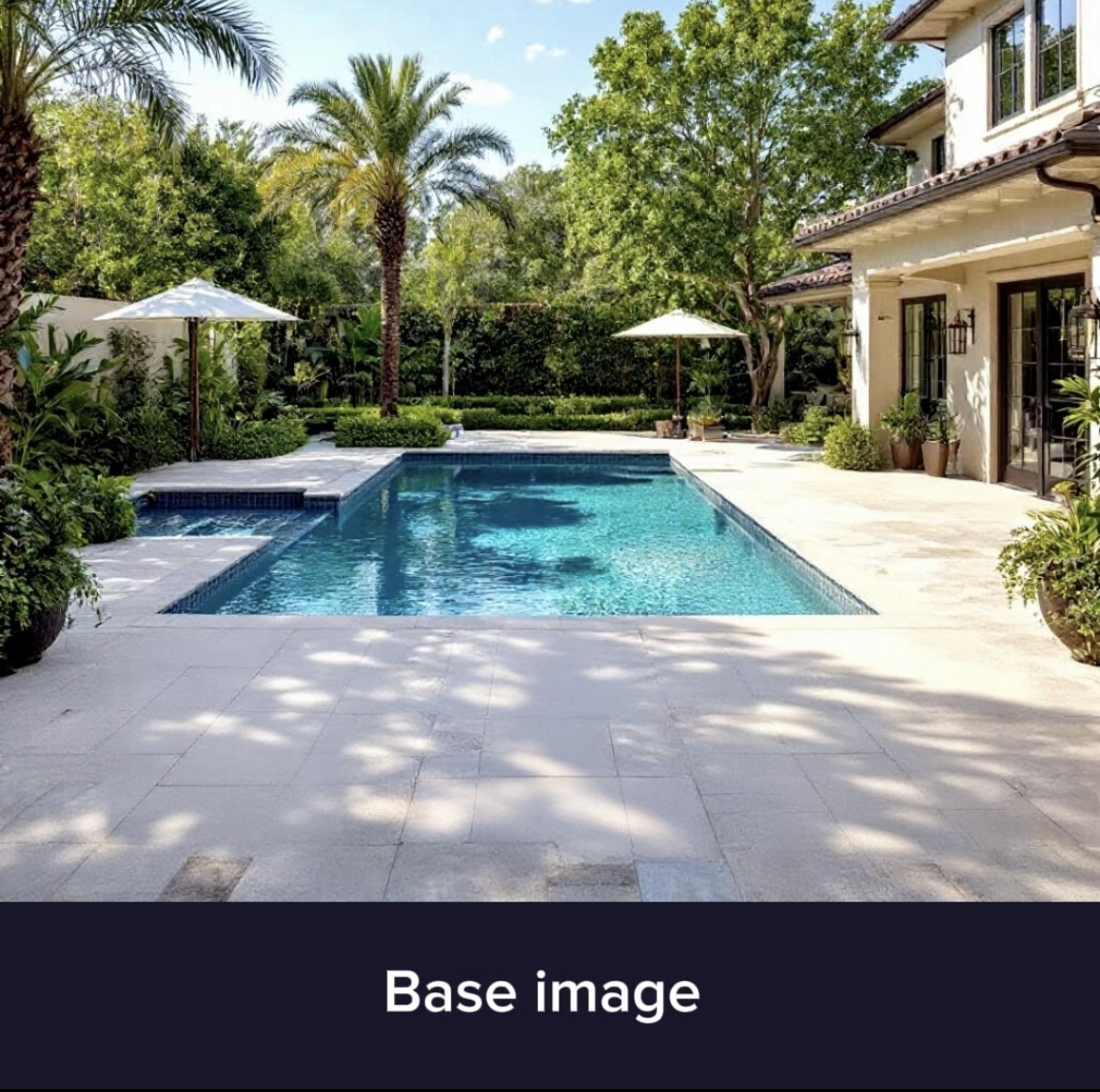 homedesignsai's tweet image. Transform your backyard pool area with a seating oasis in seconds ✨
Using the Magic Redesign tool, a simple prompt can add lounge chairs, outdoor sofas, shade—whatever you want.
Type it → redesign it → enjoy it.

#HomeDesignsAI #OutdoorLiving #PoolsideVibes