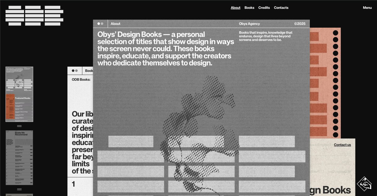 CommArts's tweet image. WEBPicks: @obys_agency’ Design Books is a digital library that makes exploring influential design publications feel tactile, intuitive, and print-like. ow.ly/plBh50XwYkH