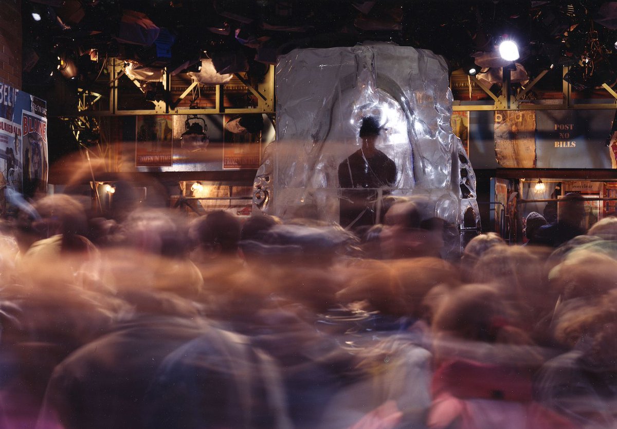 ♠️ Exactly 25 years ago on this day, <a href="/davidblaine/">David Blaine</a> began his stunt called FROZEN IN TIME. David was encased in a massive block of ice for 63 hours, 42 minutes and 15 seconds.
Times Square, New York.