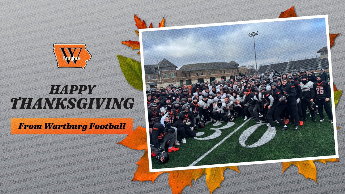 Wartburg Football tweet media