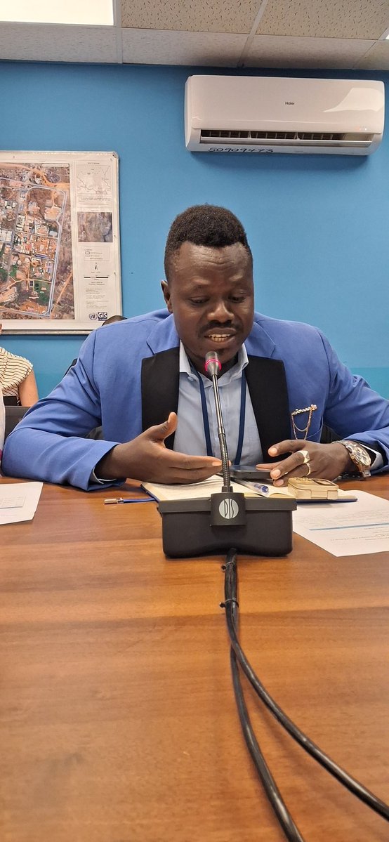 cescsn's tweet image. CESCSN at the 10th Senior Mission Leadership–CSO Meeting highlighted civil society’s vital role in conflict prevention, peacebuilding, early warning, and protection of civilians. Despite reduced UN presence, CSOs remain committed to inclusive dialogue, accountability,