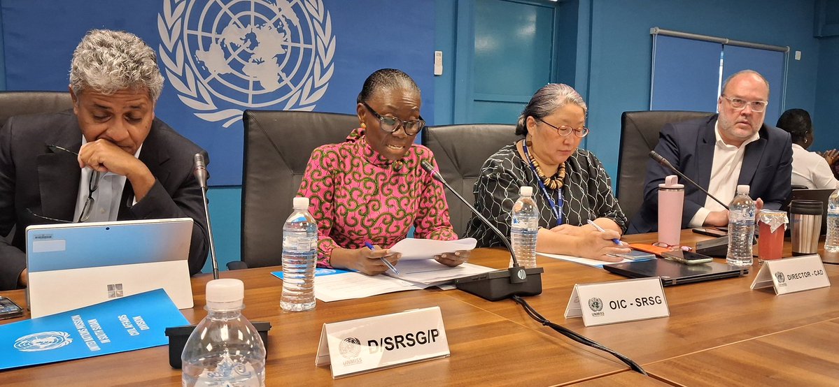cescsn's tweet image. CESCSN at the 10th Senior Mission Leadership–CSO Meeting highlighted civil society’s vital role in conflict prevention, peacebuilding, early warning, and protection of civilians. Despite reduced UN presence, CSOs remain committed to inclusive dialogue, accountability,