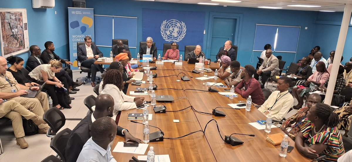 cescsn's tweet image. CESCSN at the 10th Senior Mission Leadership–CSO Meeting highlighted civil society’s vital role in conflict prevention, peacebuilding, early warning, and protection of civilians. Despite reduced UN presence, CSOs remain committed to inclusive dialogue, accountability,