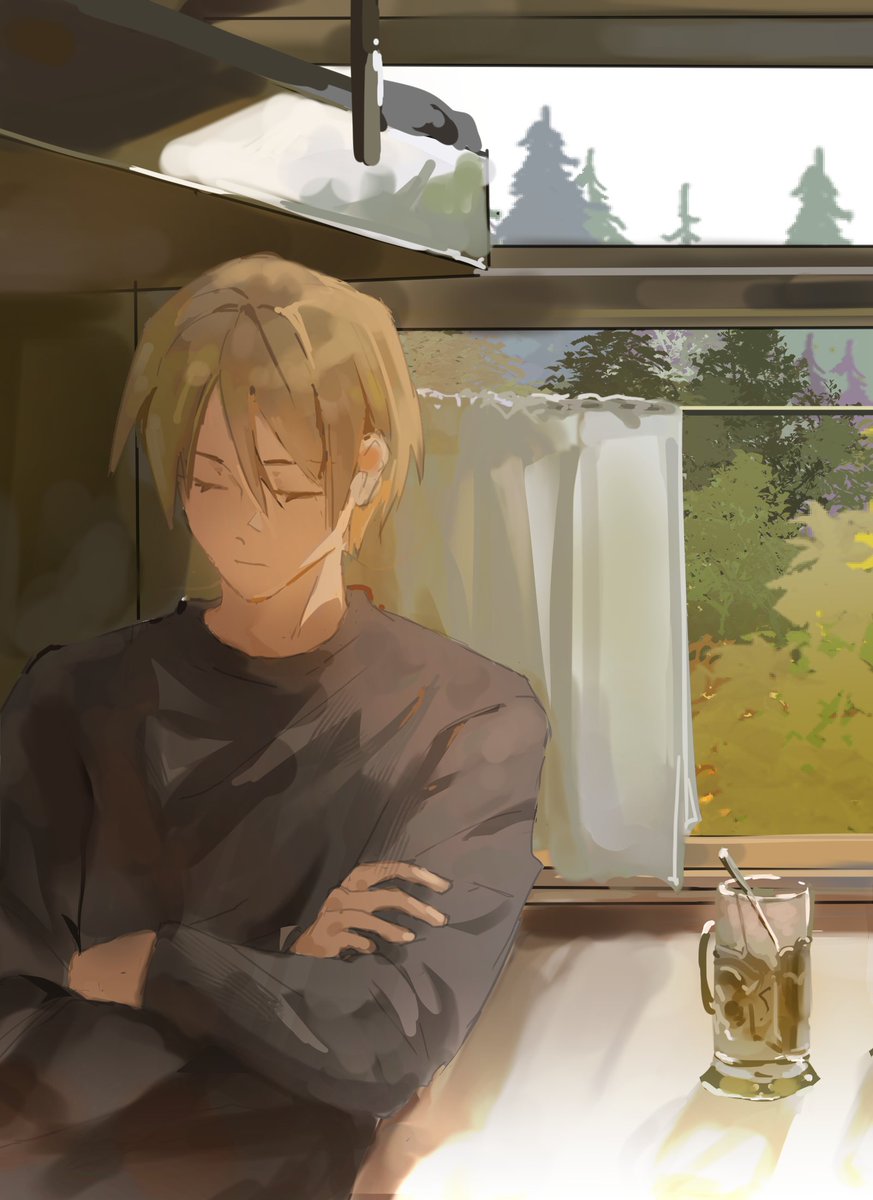 Draniki5's tweet image. The train obsession got him somewhere