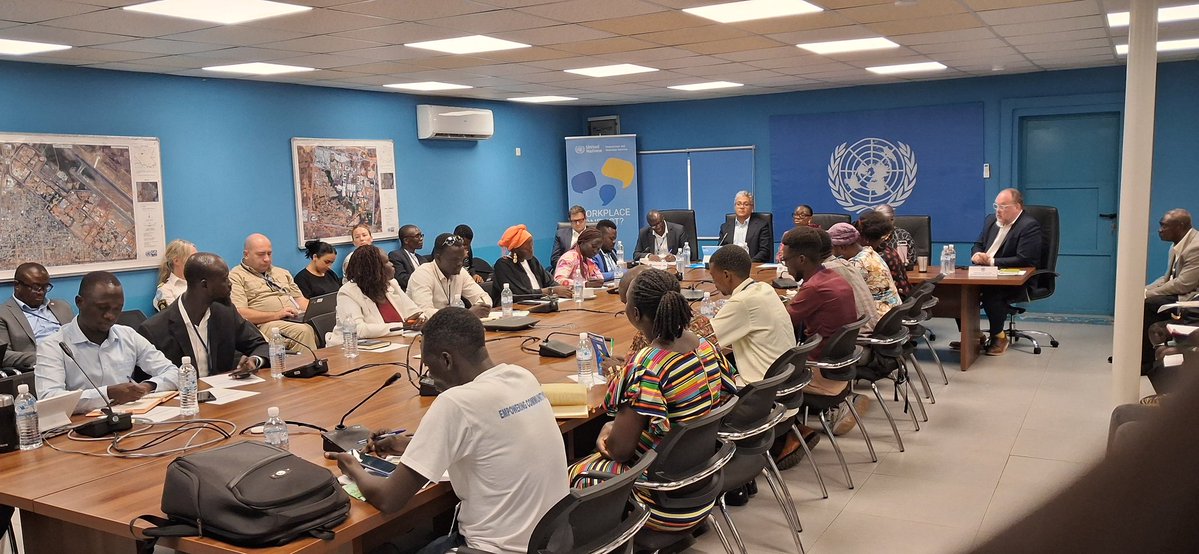 cescsn's tweet image. CESCSN at the 10th Senior Mission Leadership–CSO Meeting highlighted civil society’s vital role in conflict prevention, peacebuilding, early warning, and protection of civilians. Despite reduced UN presence, CSOs remain committed to inclusive dialogue, accountability,