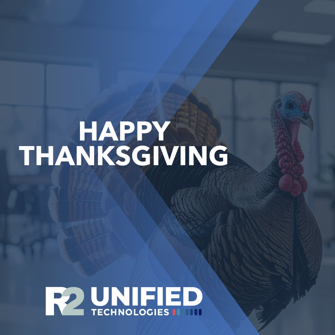 Tech moves fast, but this week, we’re slowing down to appreciate what matters most. #Grateful for great clients, partners, and teammates who make every project better.

Happy #Thanksgiving from all of us at R2!