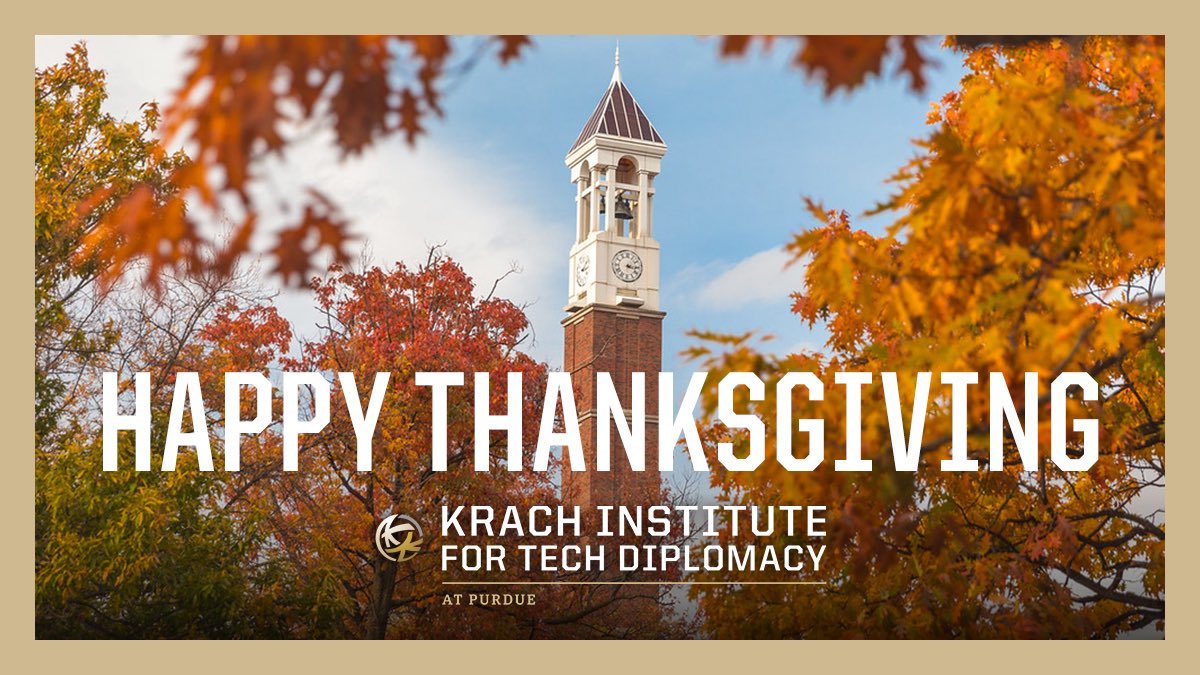 Krach Institute for Tech Diplomacy at Purdue tweet media