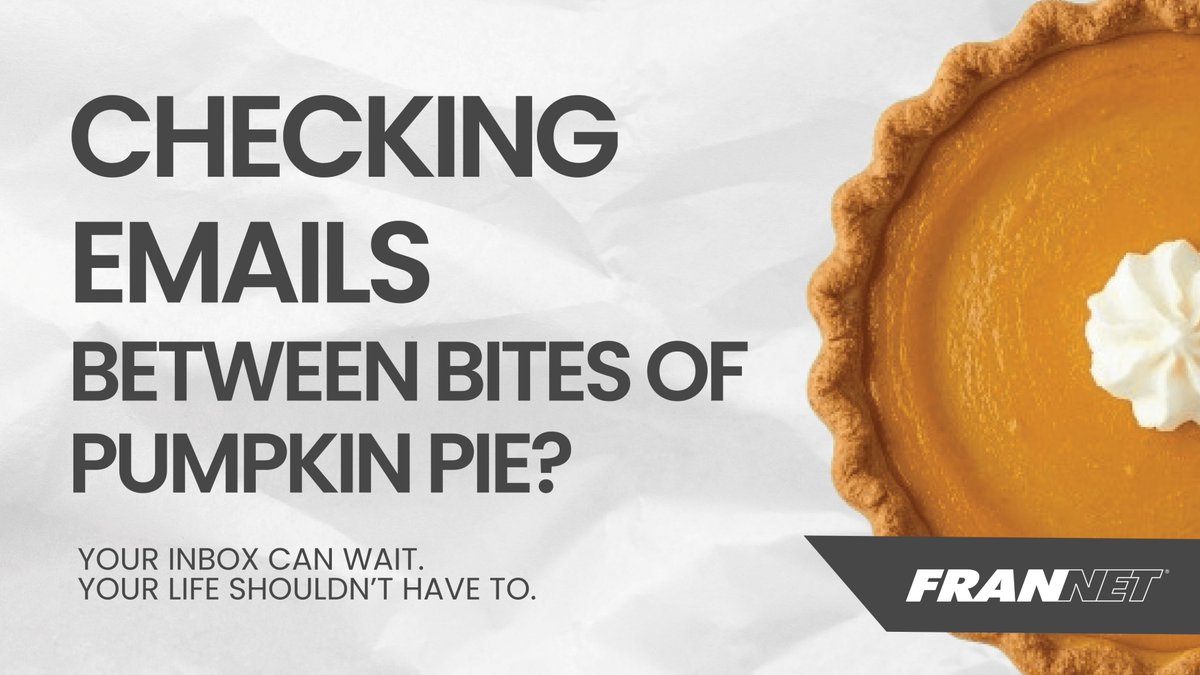 FranNetHouston's tweet image. We see you. The entrepreneurs, side-hustlers, and dreamers who can’t fully clock out - even on Thanksgiving.

Explore business ownership that gives you freedom, not burnout.

#WorkLifeBalance #FranchiseFreedom #Entrepreneur #Thanksgiving #NoTimeOff