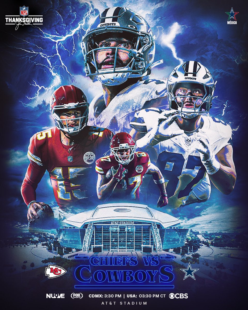 ¡Es día de juego! #KCvsDAL 🏈🍁