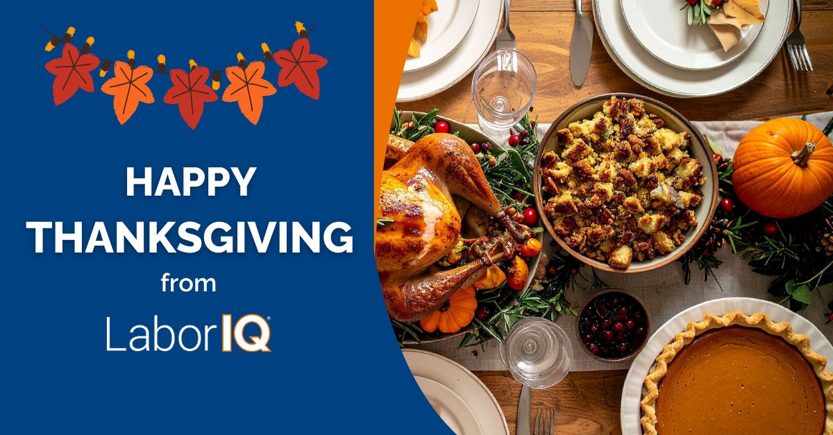 LaborIQSoftware's tweet photo. This Thanksgiving, LaborIQ is grateful for our amazing employees, loyal clients, dedicated partners, and the talented HR professionals we serve. Your trust and collaboration inspire us to deliver smarter compensation solutions every day. Thank you for being part of our journey! https://t.co/LJ817touh0