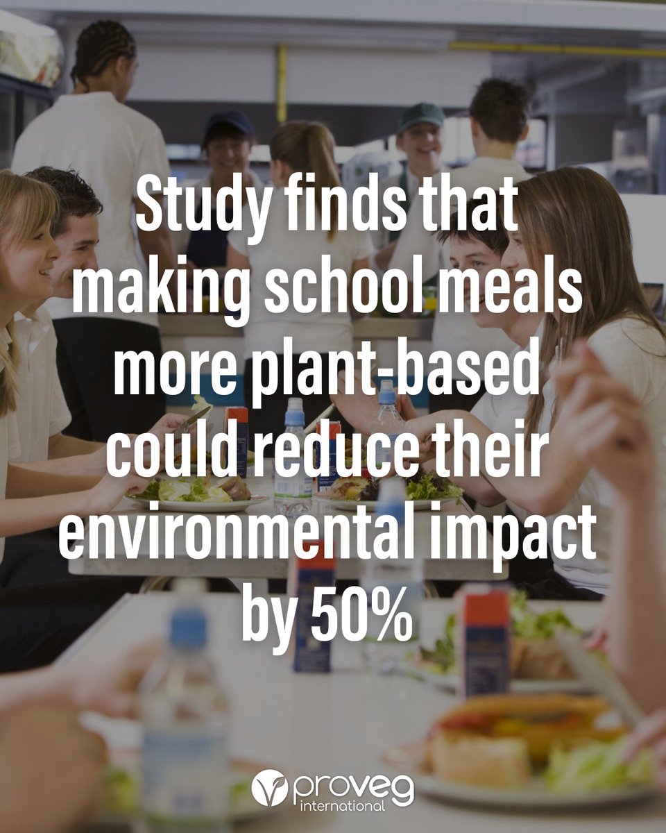 ProVeg_Int's tweet image. A study on Catalonia&apos;s school meal guidelines shows how powerful a shift to plant-rich diets can be. Research on the updates to Catalonia&apos;s dietary guidelines have dramatically reduced the environmental footprint of school meals. 🍽️

➡️ Read the article: hubs.ly/Q03VW7c00