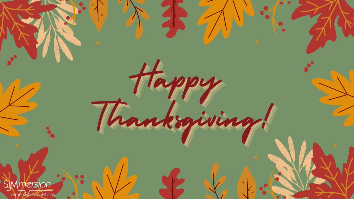 SIMmersion_PR's tweet image. We’re thankful for all the educators preparing the next generation of social workers. 🍁 Thank you for helping learners build skills that change lives. #Thanksgiving #SocialWorkEducation #Gratitude