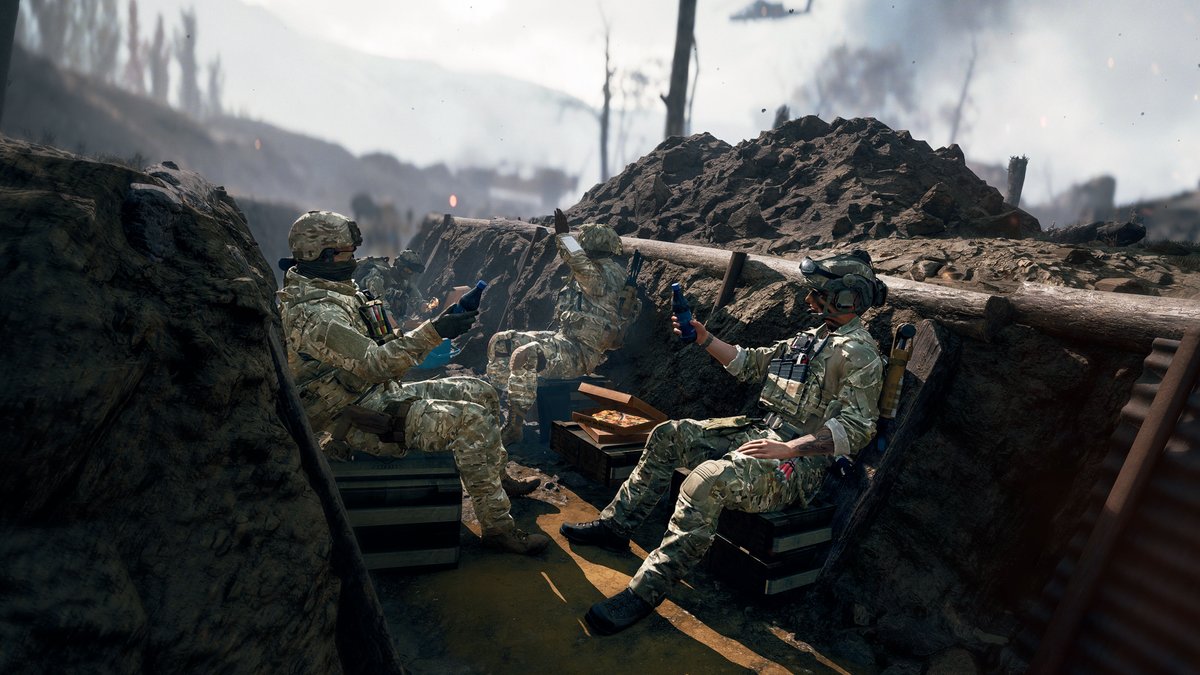 Even in the trenches, gratitude finds a way 🍻

From our squad to yours, Happy Thanksgiving!