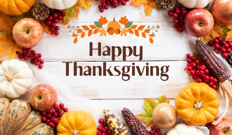Happy Thanksgiving to our Bearcat Families -- present, past, and future!