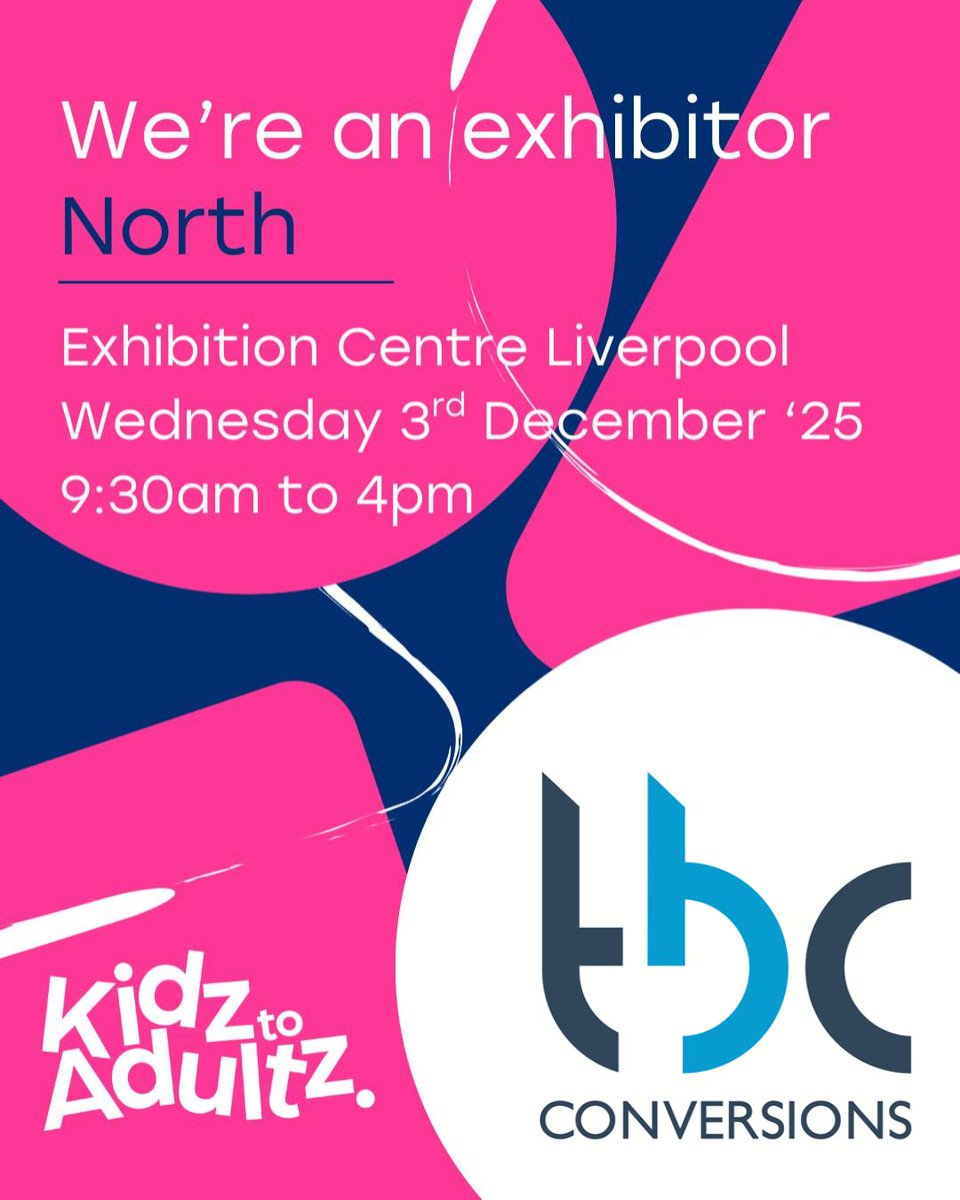 ConversionsTbc's tweet image. Less than a week to go! @kidz

📍Exhibition Centre Liverpool
📅3rd December
⏰9:30am to 4pm

#WheelchairAccessibleVehicles #KidzNorth