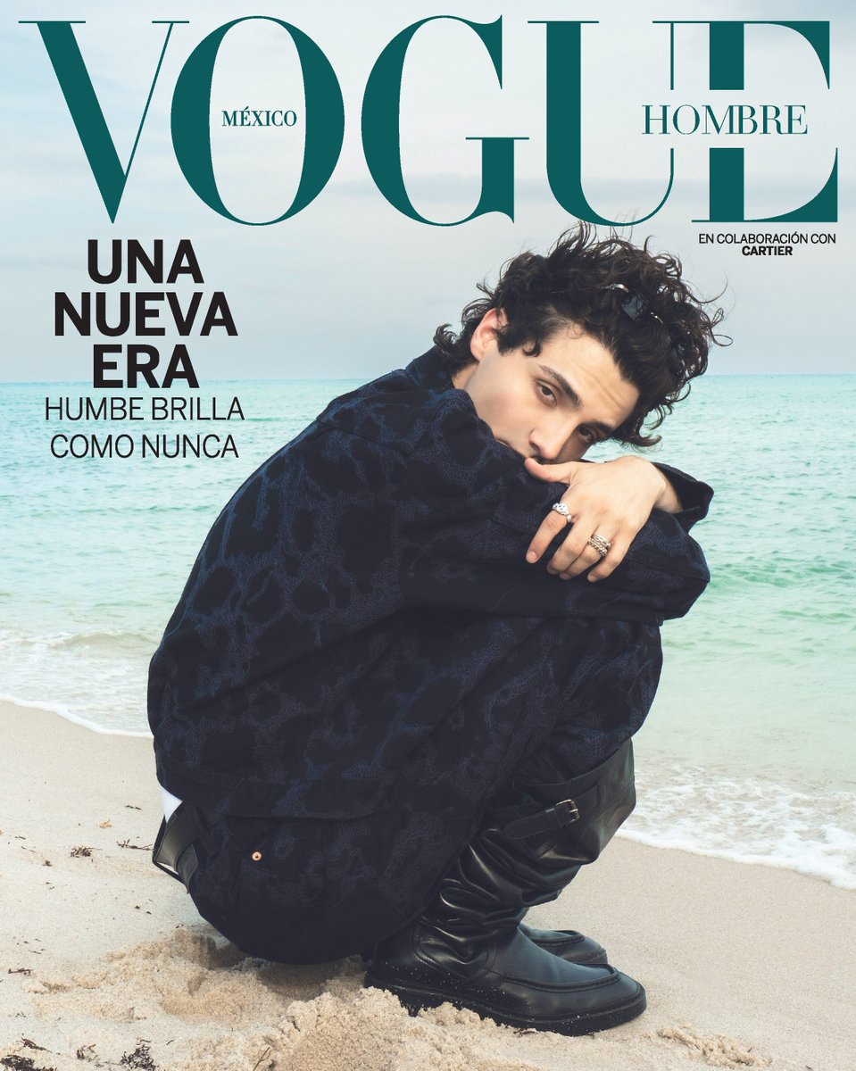Descubre la portada de Vogue Hombre de diciembre con Humbe aquí: vogue-latam.visitlink.me/6Nrxrc

Con tan solo 25 años, #Humbe habla de su camino con una madurez palpable que se mezcla con la emoción genuina de quien sigue sorprendiéndose día tras día. El cantante mexicano lanza su nuevo