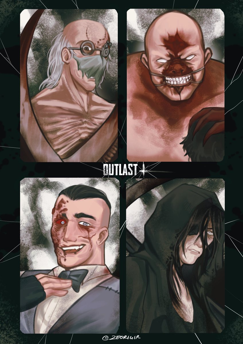 Now, Potraits of the outlast triology

#Outlast #outlast2 #outlastwhistleblower