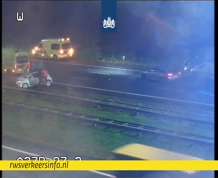 Ongeval op de A27 richting Utrecht