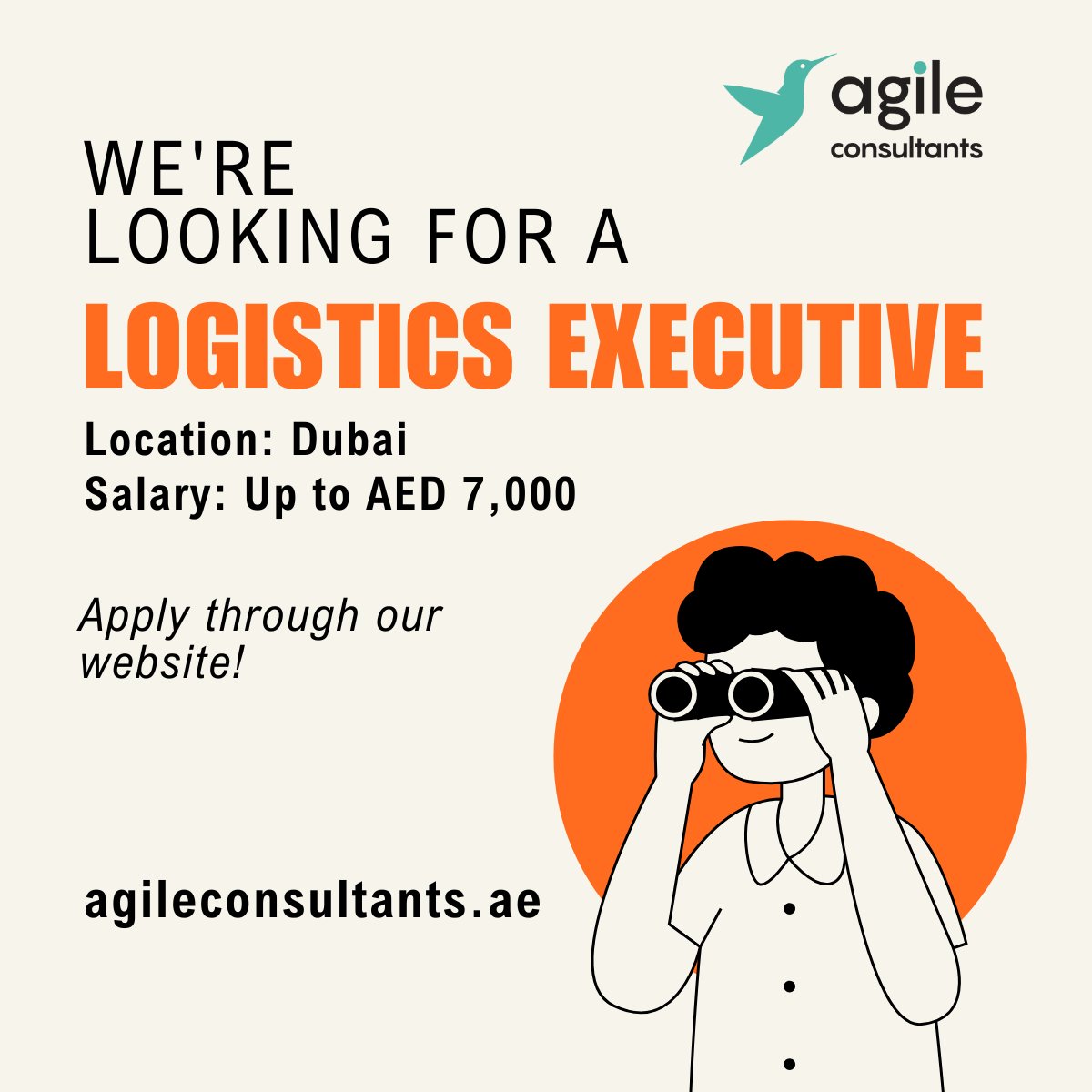 AgileUAE's tweet image. Agile Consultants is hiring a Logistics Executive for our client in the furniture fittings manufacturing industry, based in Dubai. Apply: agileconsultants.ae/jobs/logistics…

#Hiring #Recruitment #Networking #Jobs #Careers #Logistics #FurnitureFittings #Manufacturing #AgileConsultants