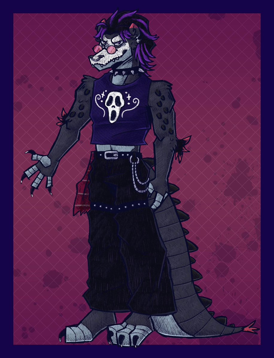 kanesbarefeet's tweet image. btw if you like my sona’s design you should totally follow @Slashrabbit_ as he helped design it!