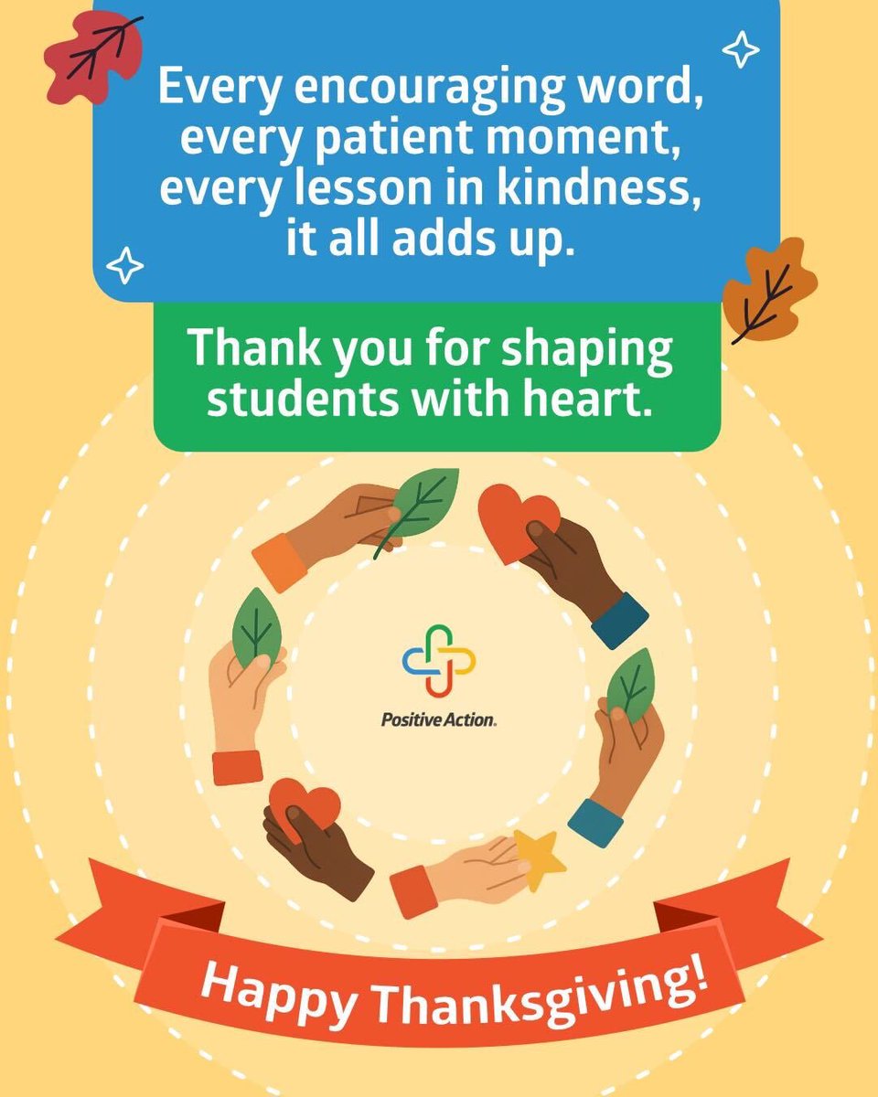 Positive Action tweet media