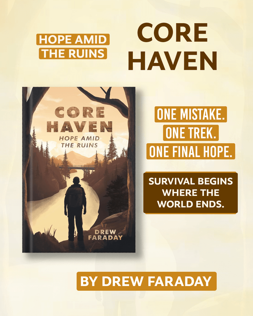 ARTofWriting's tweet image. How far would you go when the last bridge, and your last hope, is closing?
Cut off and hunted, Nate fights through chaos to reach his family. Drew Faraday’s intense storytelling makes every choice feel life-or-death. @faraday_author

Available on - amzn.to/4pANpTf