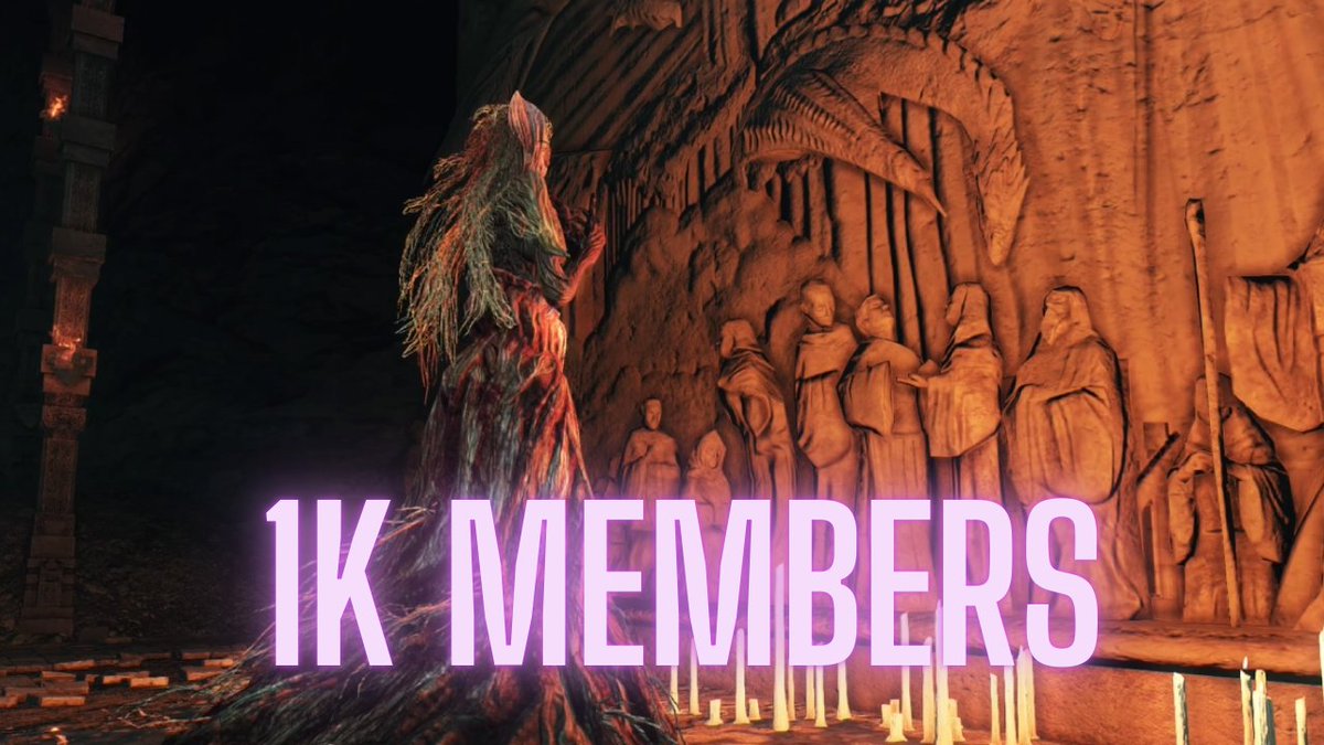 ORDER OF THE SOUL 1K MEMBERS

Our community space for FromSoft/Souls enthusiasts has already reached 1K members.

If you are looking for a nice place with like minded people, then Join us at order of the Soul - Linked below