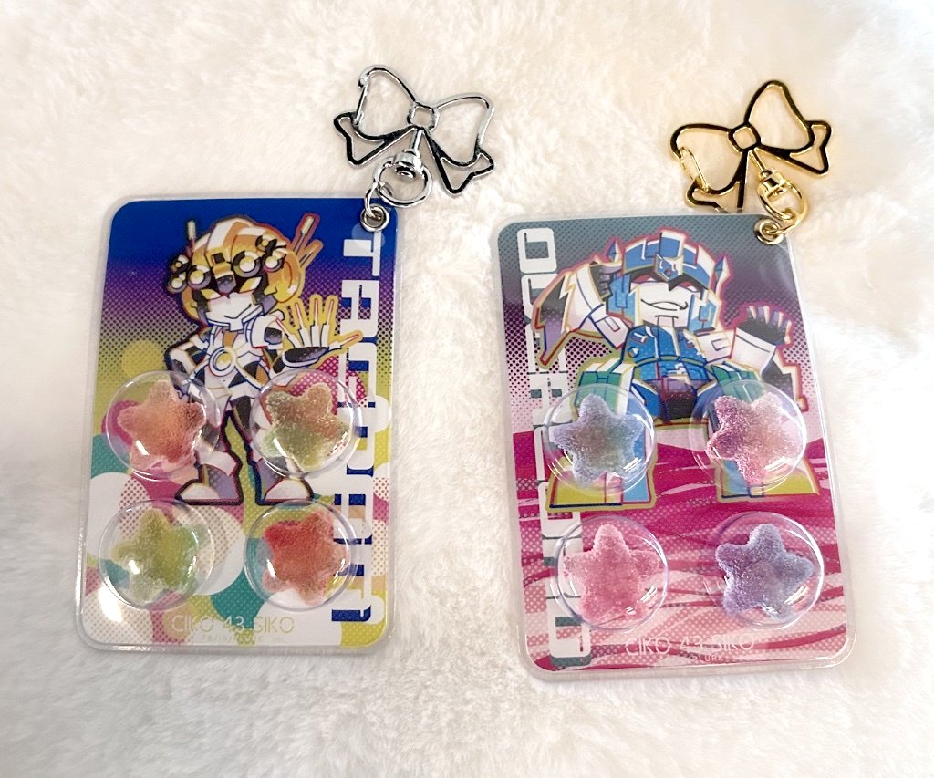 Ciko43siko's tweet image. アクリルチャーム
#Trepan #Overlord #トレパン　#オーバーロード