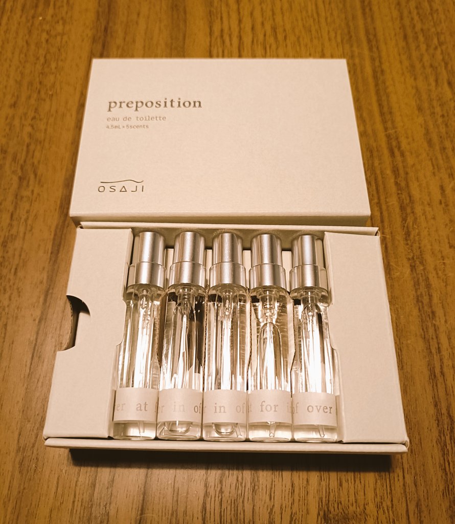 osajiのオードトワレ ディスカバリーセット か、かわいい〜！！ at、of