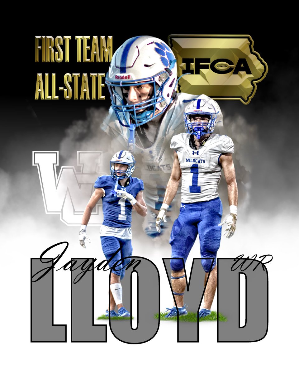 Thankful to be recognized as 1st Team All-State wide receiver! The works not done yet!!! <a href="/WCWildcatFB/">WC Football</a>
