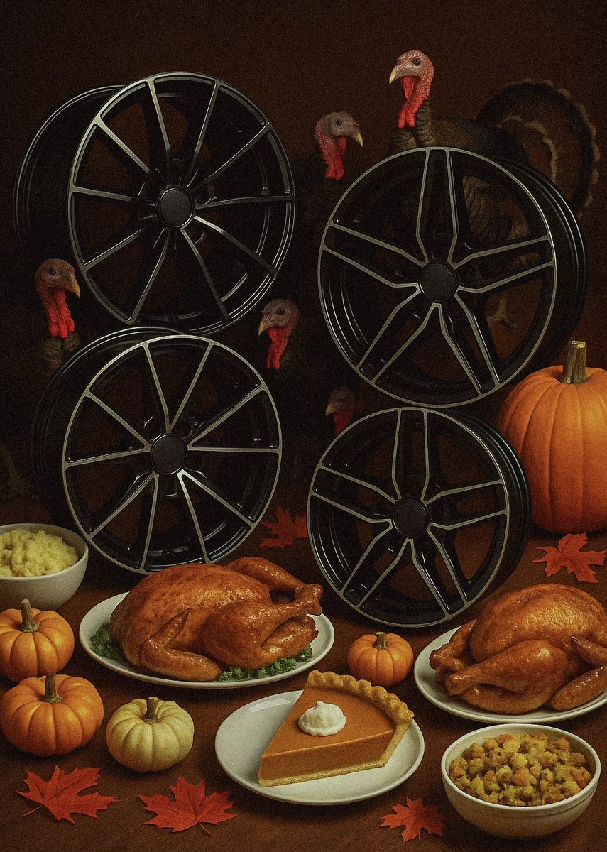 Even the turkeys know stylish wheels when they see them 🦃👀

Happy Thanksgiving, wheelheads!