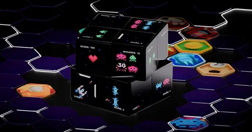 IOL's tweet image. Remember the old puzzle cube? 🧩  
Now imagine it transformed into a digital playground with interactive games, dazzling screens, and endless possibilities.  
#WOWCube #DigitalPlayground #GameChanger #TechLifestyle #CubeRevolution
Read on tinyurl.com/3s7n942f