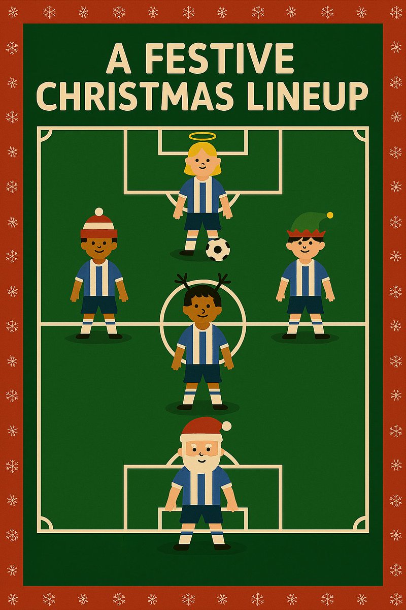 PWUPodcast's tweet image. 𝗣𝗪𝗨 𝗣𝗼𝗱𝗰𝗮𝘀𝘁 𝗖𝗵𝗿𝗶𝘀𝘁𝗺𝗮𝘀 𝗖𝗼𝗺𝗽

🎄 Win an Up The Tics bauble 
🎅 Free to enter competition 
☃️ Your festive 5-a-side Latics squad 
#wafc
Details 👇
progresswithunity.blogspot.com/2025/11/pwu-po…