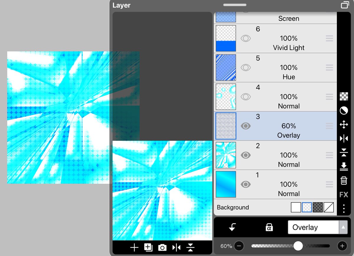 _Pulstar's tweet image. i also like to do the same thing without changing the perspective to make it repeat endlessly, and i usedthe overlay blending mode with this