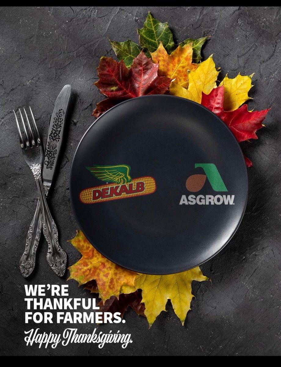 Thankful for farmers today and every day. 🦃🌽 #HappyThanksgiving