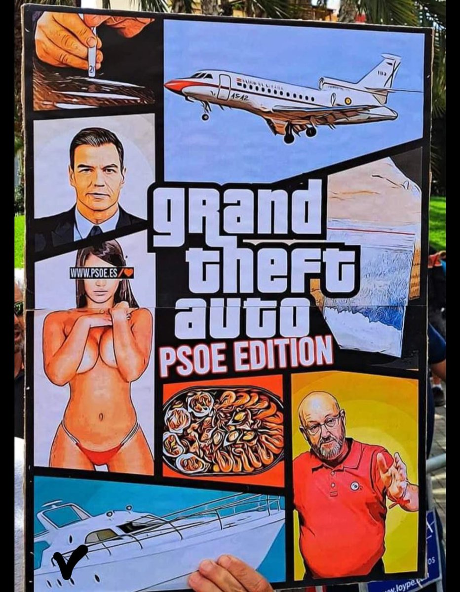RaulGallart80's tweet image. 🆕 GTA PSOE EDITION (UPDATES)

🔴 Corrupción del PSOE: el juez del Supremo envía a la cárcel al exministro Ábalos y a Koldo por riesgo de fuga. 

⌛️ Es hora de que Sánchez rinda cuentas ante la Justicia. Son necesarias #EleccionesYA🇪🇸