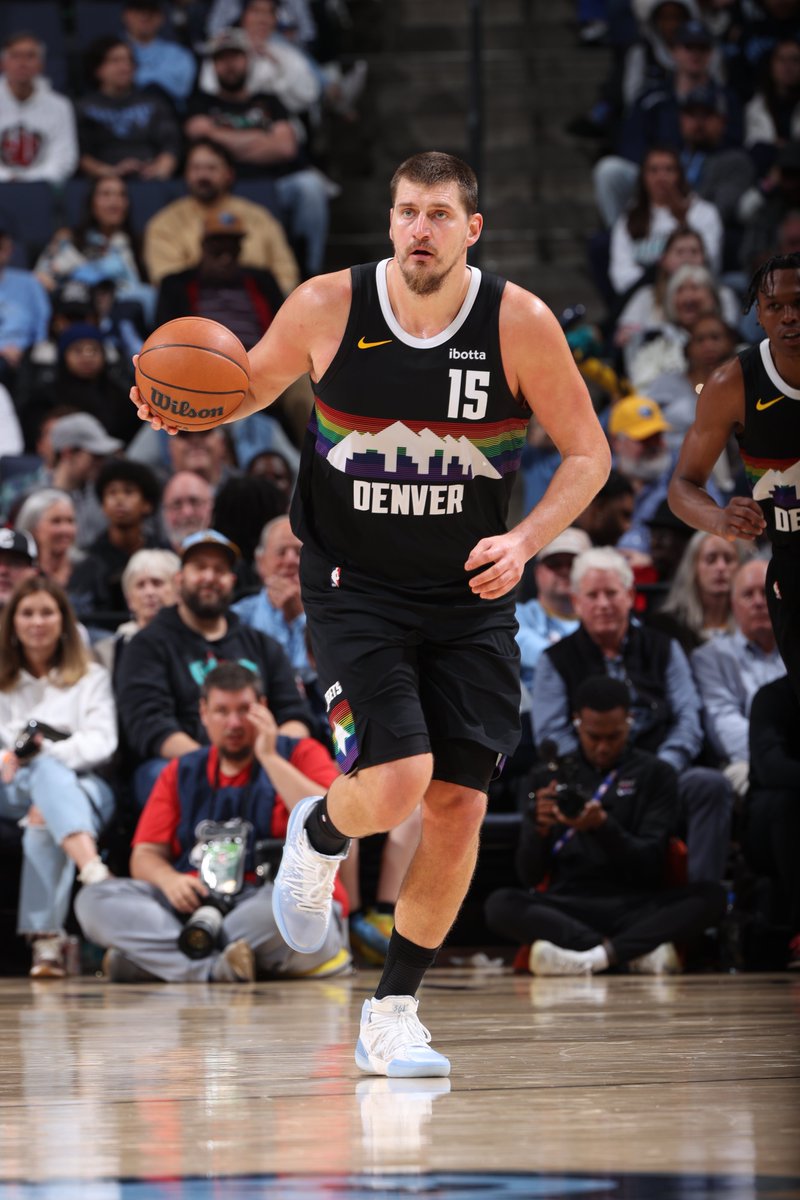 GENIUS AT WORK: Denver is a force behind three-time Kia NBA MVP Nikola Jokić, who keeps raising the bar. In addition to averaging a triple-double again, Jokić improbably leads the NBA in assists and is 2nd in rebounds. His historic production, coupled with terrific starts by 