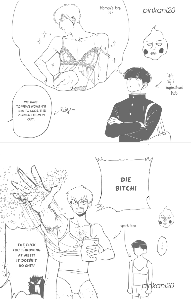 PinkAni20's tweet photo. <Click to read full, this got cropped> 
#mobpsycho100 #mp100 #mobrei https://t.co/UjqEl9cHkd