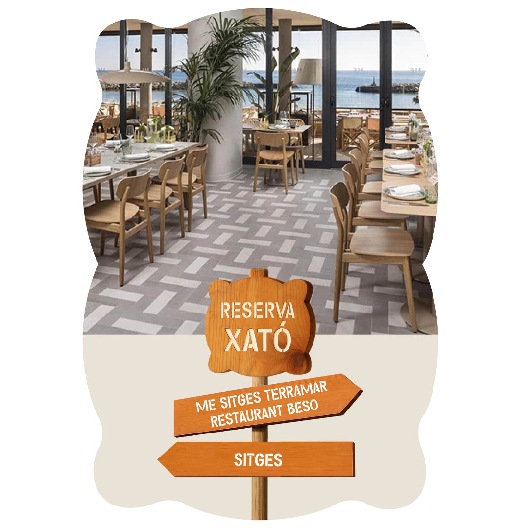 RutadelXato's tweet image. Vols gaudir d’un autèntic xató? Ara tens la oportunitat de guanyar un menú 🍽️ de xató per a dues persones al restaurant @besositges acreditat per la #RutaDelXató
👉Participa: shorturl.at/IjpDr
👉Fes like ❤️
👉 Menciona a comentaris amb qui compartiries aquest menú de xató!