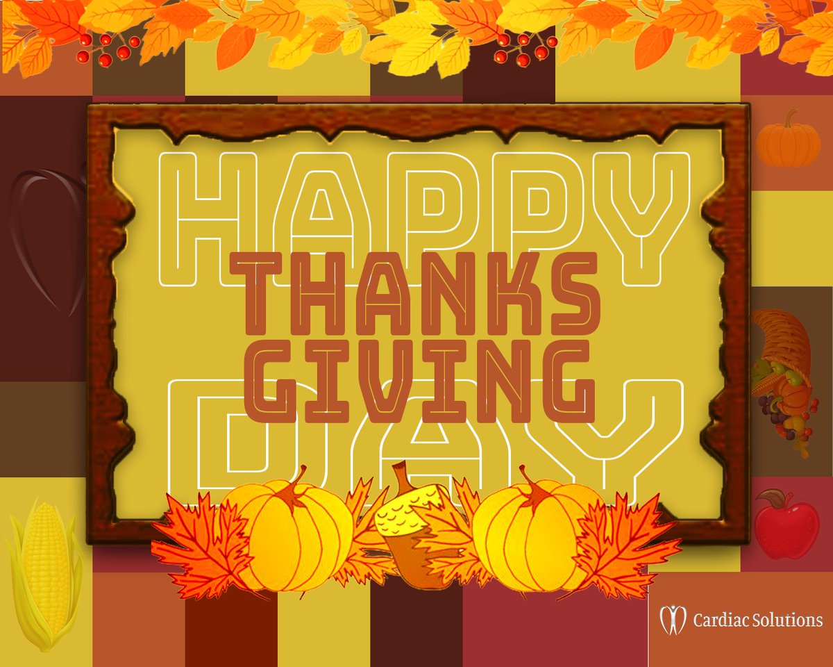 CardiacSolAED's tweet photo. 🦃 Wishing you a safe, healthy, and heart-strong Thanksgiving 🙏  We’re grateful for the communities we serve! https://t.co/OuoGds7VjP