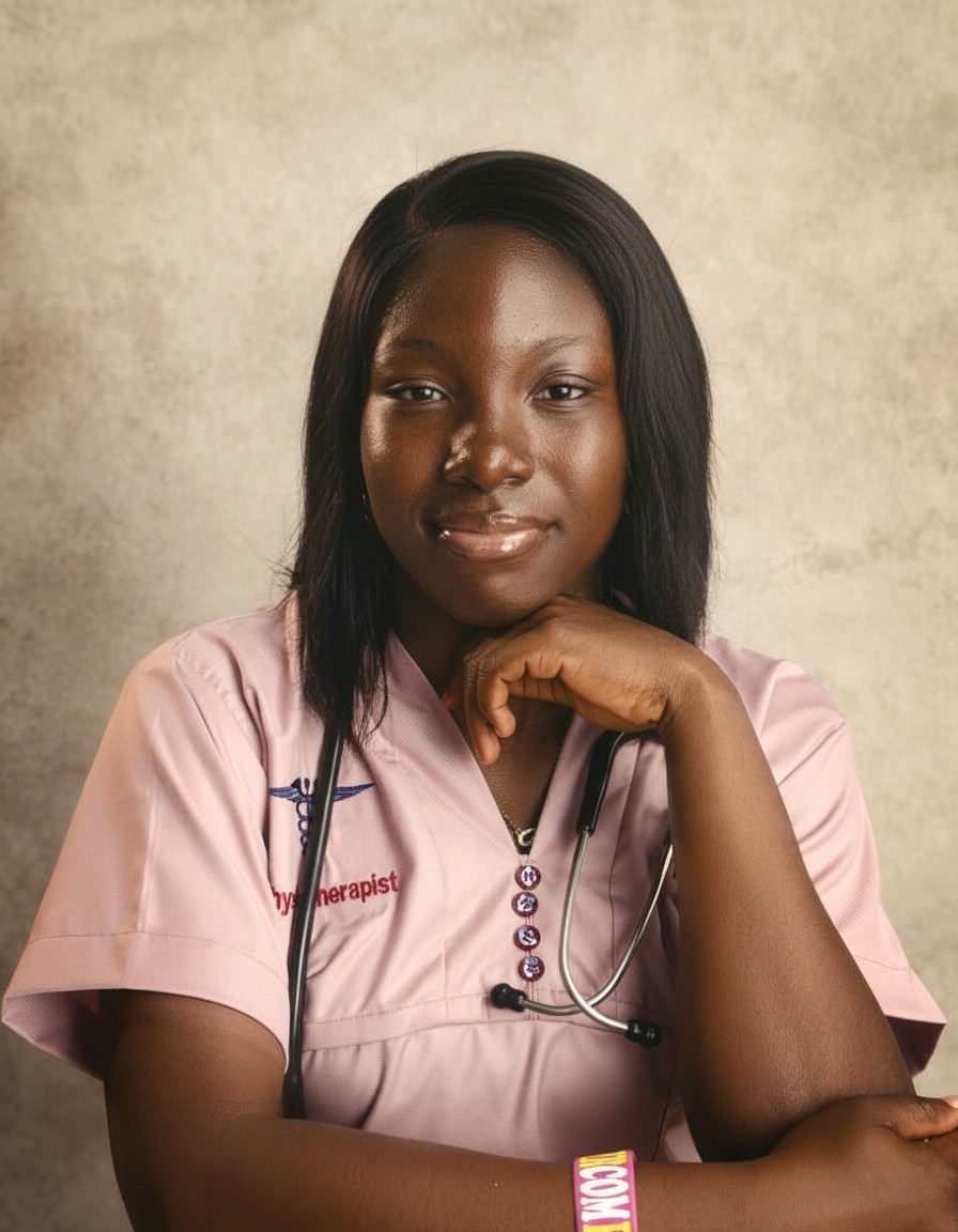EnnyGold_'s tweet photo. I was inducted into the physiotherapy profession yesterday (26/11/25) and graduated with distinction (first class Hons.)

Reintroducing: PT Oluleye G.E
(https://t.co/jQUjzYqrbY Distinction, rMRTB)
Best in Orthopedic Physiotherapy 

God didddd💃🏾💃🏾 https://t.co/hdlTkqzNwF