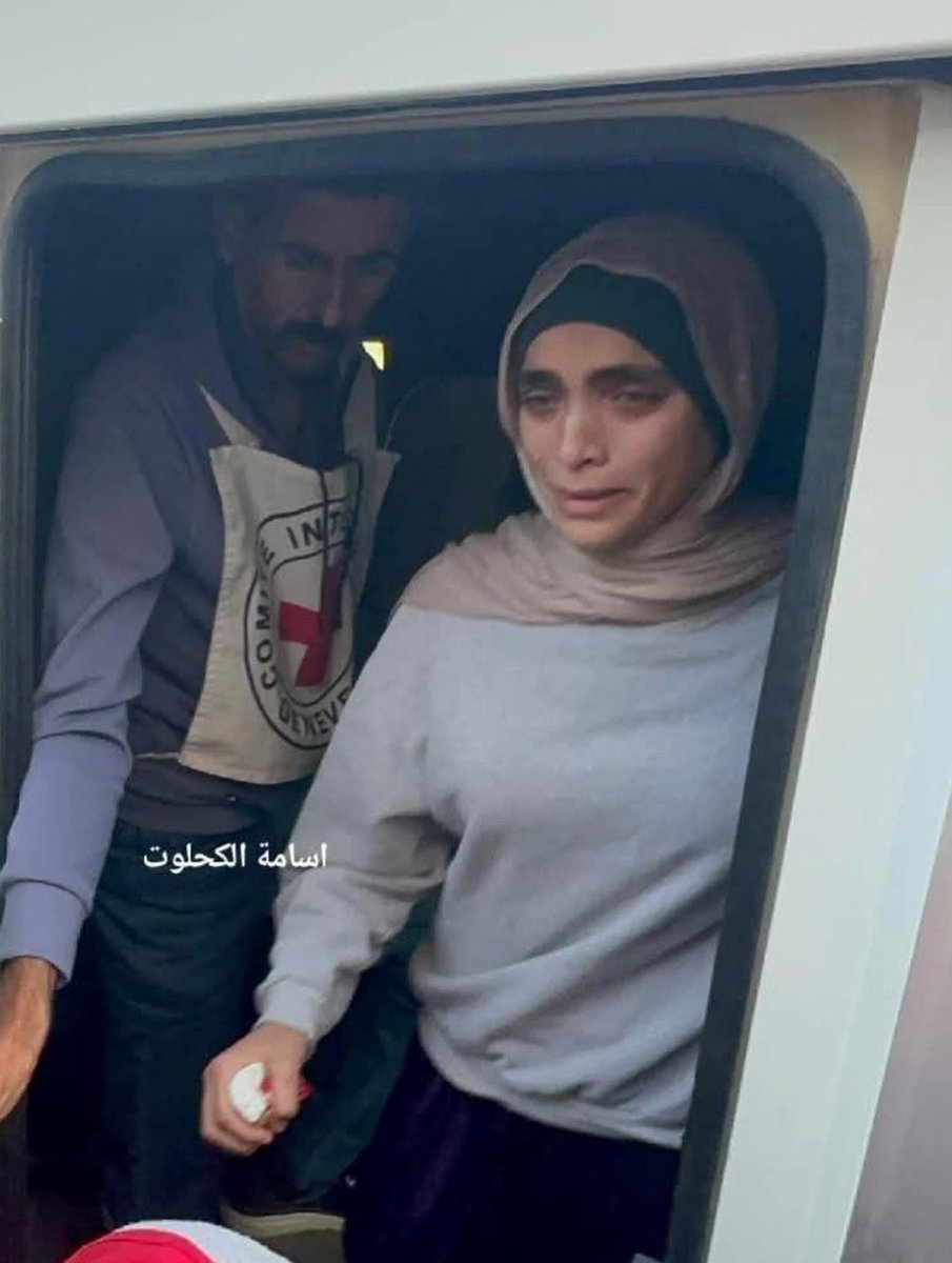 EyeonPalestine's tweet photo. Release of the detainee, nurse Tasneem Al-Hams — daughter of Dr. Marwan Al-Hams, the director of the field hospitals in the Gaza Strip — who was abducted several months ago from the south of the Strip after her father was arrested by the occupation. https://t.co/9AW5yvM5xZ