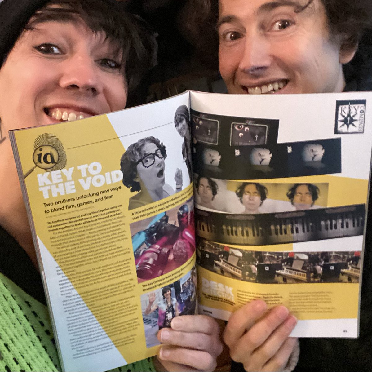 The Void Between | indie horror game tweet media