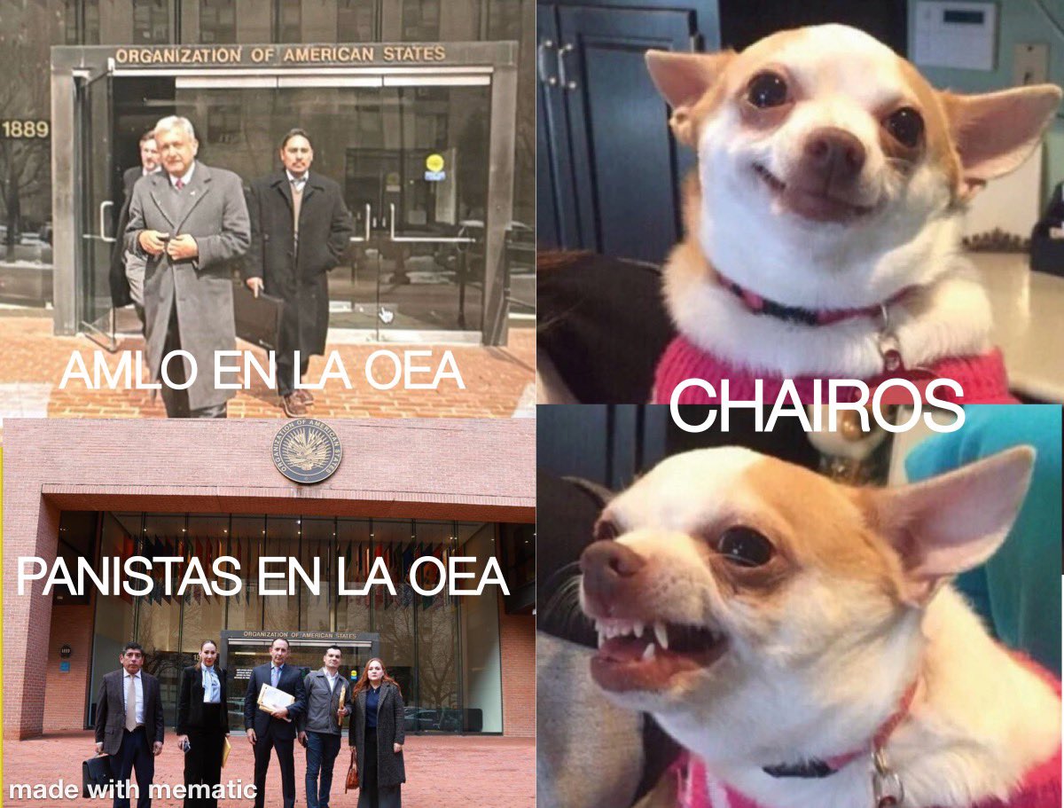 MiguelPenaflor's tweet image. En Marzo de 2017, AMLO acudió a la @OEA_oficial para denunciar las graves violaciones a los DDHH, hoy lo hace @AccionNacional alzando la voz por la libertad y seguridad de los mexicanos.

La diferencia es que ahora el régimen autoritario reacciona persiguiendo a la oposición……