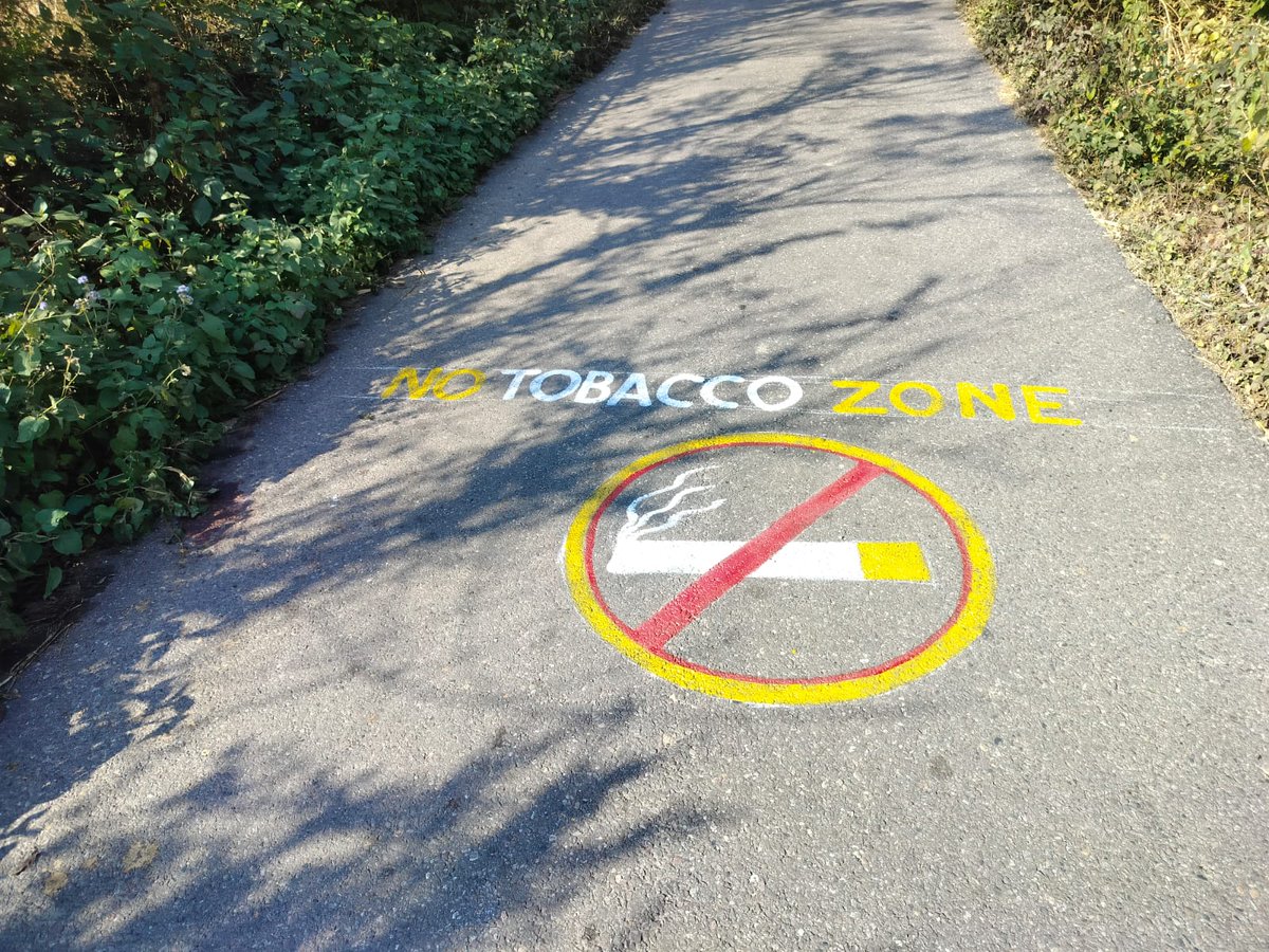 CmoKangra's tweet image. TFYC activity conducted at a school under AAM Rajot, promoting awareness on tobacco prevention and encouraging students to choose a healthy, tobacco-free future.

#TFYC3 #TBMuktBharat #SayNoToTobacco #TheBigQuit