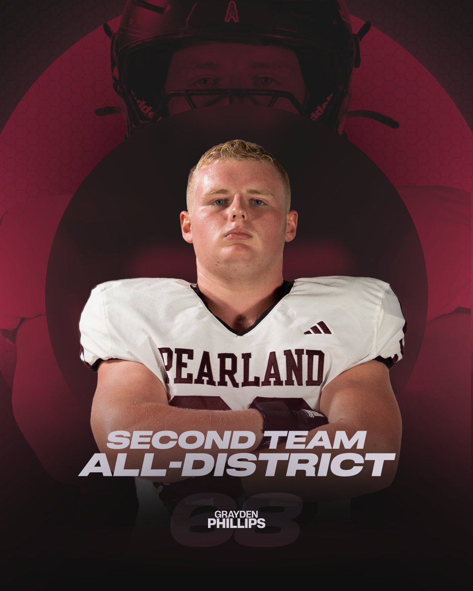 Congratulations Grayden Phillips on earning Second Team All-District!

#BleedMaroon