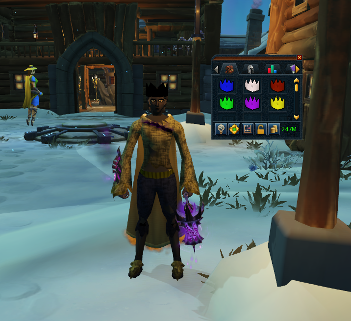 existrs's tweet image. Logged into RuneScape 3 for the first time in a while to complete a long term goal of mine 😅