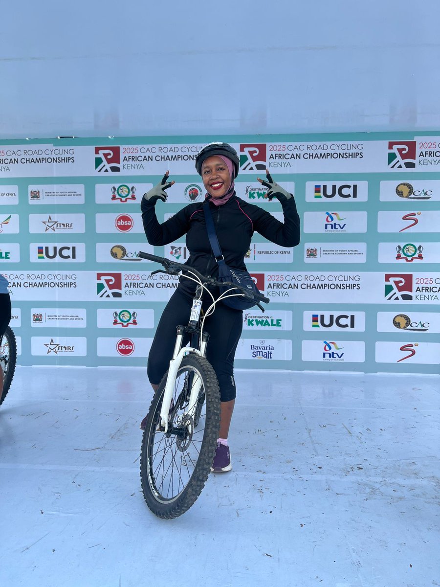 Just a regular Diani babe. Last weekend at the <a href="/cacafrican2024/">CAC AFRICAN ROAD CYCLING CHAMPIONSHIPS</a> 
#cacafricancyclingchampionships2025 I managed to participate in the 14km race 💪🏾