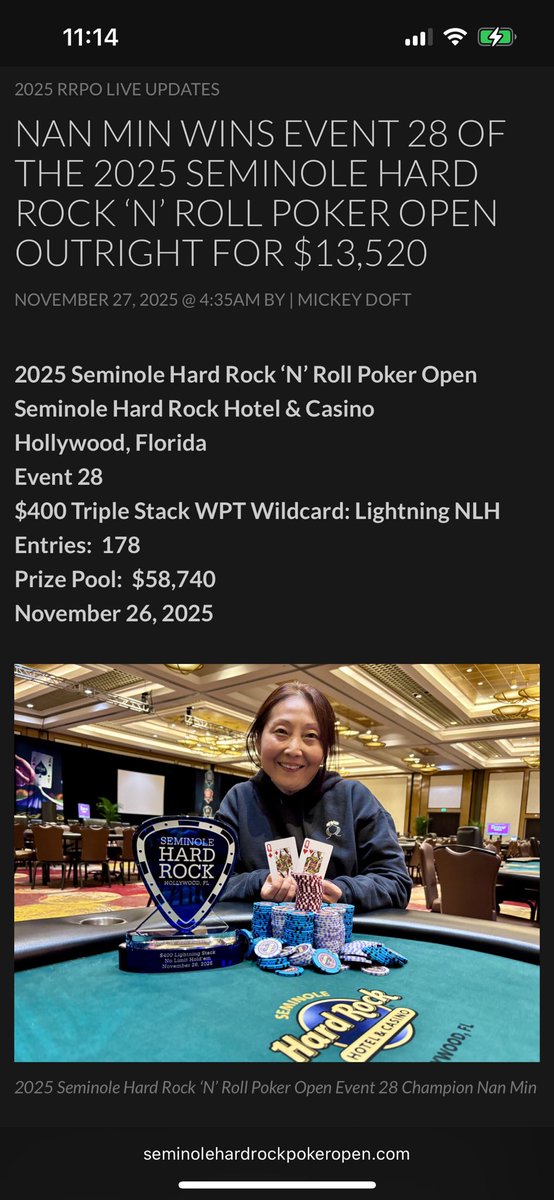 Congratulations to <a href="/Nanutza1/">𝕹𝖆𝖓𝖚𝖙𝖟𝖆 🦋</a> for winning 🏆 event 28! LFG!!!
<a href="/PocketQueensPkr/">Pocket Queens</a>